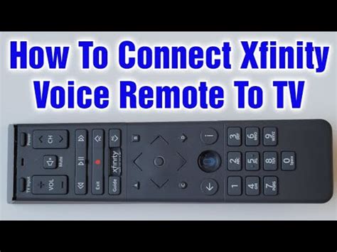 How To Program Xfinity Voice Remote To TV .